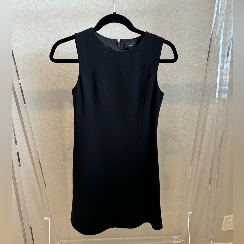 Theory black dress size 00